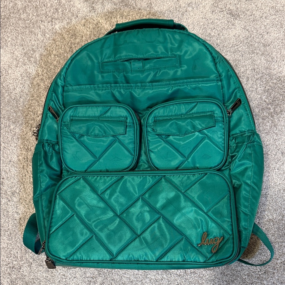 Lug. Puddle jumper backpack. Kelly Green 💚